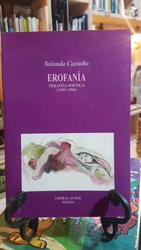 Portada do libro de Erofanía