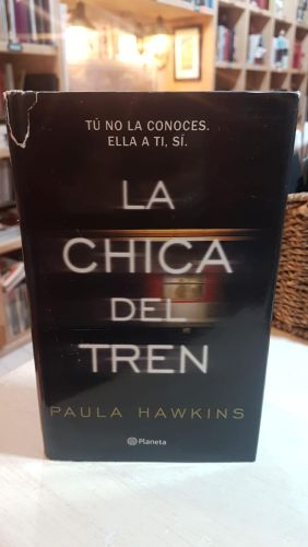 Portada do libro de La chica del tren