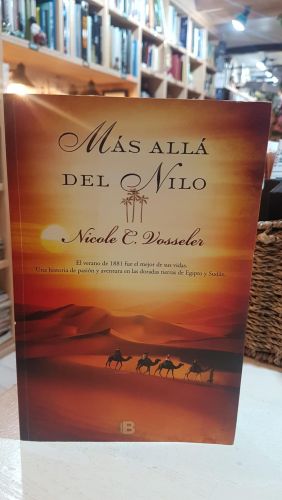 Portada do libro de Más allá del Nilo