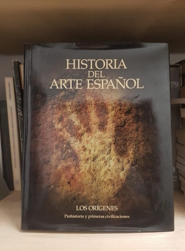 Portada do libro de HISTORIA DEL ARTE ESPAÑOL. Los orígenes TOMO 1 . Planeta - Lunwerg.