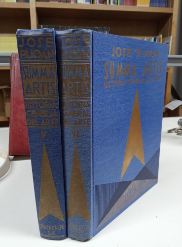 Portada do libro de SUMA ARTIS -HISTORIA GENERAL DEL ARTE RENACIMIENTO ROMANO Y VENECIANO (VOLUMEN V y VI) (b)