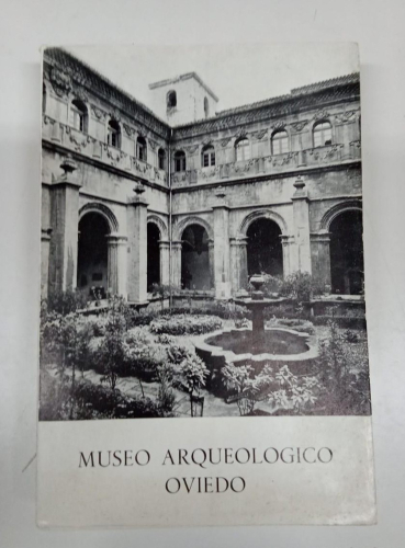 Portada do libro de MUSEO ARQUEOLÓGICO DE OVIEDO. MATILDE ESCORTELL PONSODA 1983 (B)