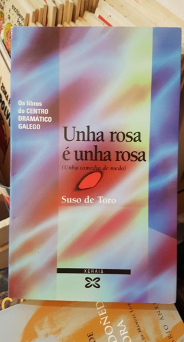 Portada do libro de Unha rosa é unha rosa - SUSO DE TORO