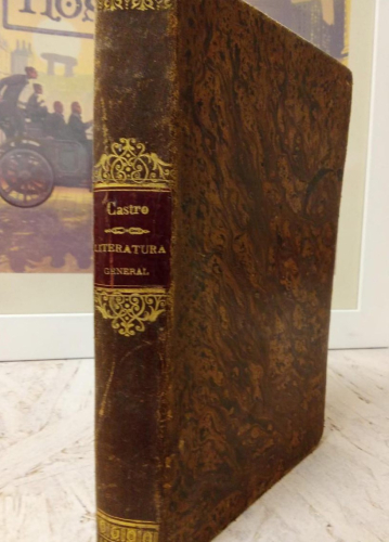 Portada do libro de LECCIONES DE LITERATURA GENERAL (CASTRO )