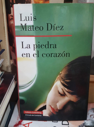 Portada do libro de LA PIEDRA EN EL CORAZON- LUIS MATEO DIEZ (T)