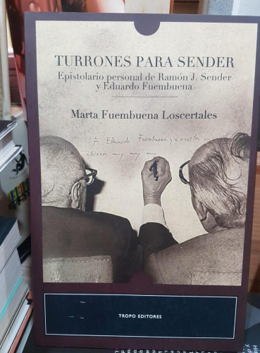 Portada do libro de TURRONES PARA SENDER- MARTA FUEMBUENA LOSCERTALES (T)