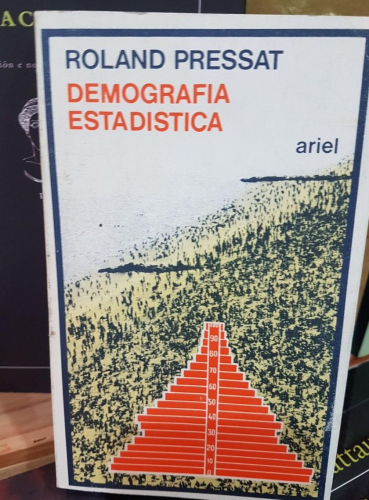 Portada do libro de Demografía estadística.- Pressat, Roland
