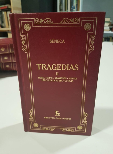 Portada do libro de Tragedias II. Séneca (T)