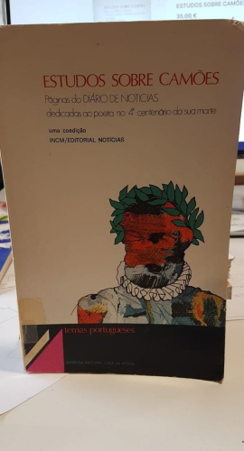 Portada do libro de ESTUDOS SOBRE CAMÕES. T