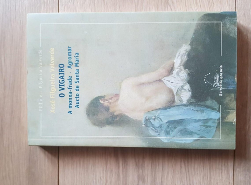 Portada do libro de O vigairo. Figuera Valverde