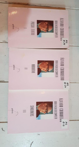 Portada do libro de ALVARO CUNQUEIRO OBRA EN GALEGO COMPLETA. 3 primeiros tomos (T)