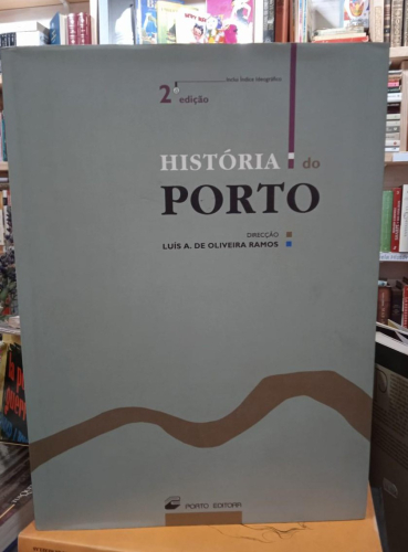 Portada do libro de História do Porto -LUIS A. DE OLIVEIRA (t)
