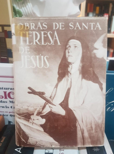 Portada do libro de OBRAS DE SANTA TERESA DE JESUS(T)