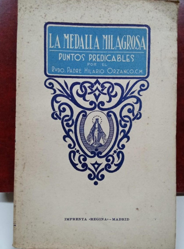 Portada do libro de LA MEDALLA MILAGROSA - PUNTOS PREDICABLES (b)