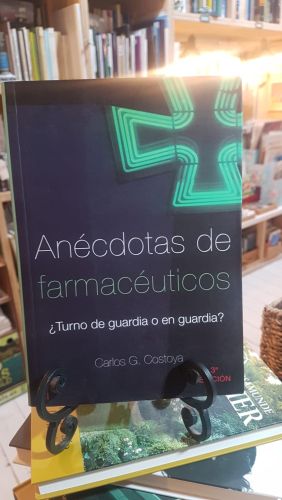 Portada do libro de Anécdotas de farmacéuticos