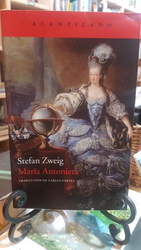 Portada do libro de María Antonieta