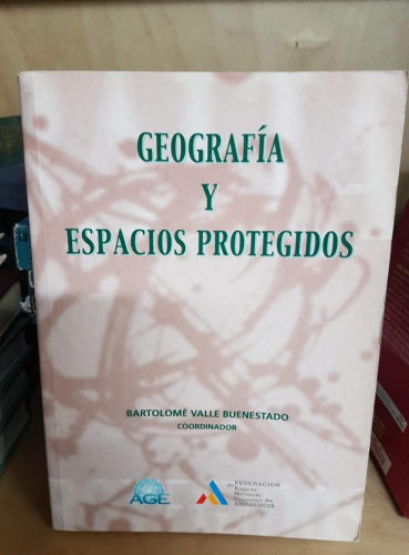 Portada do libro de Geografía y Espacios Protegidos.