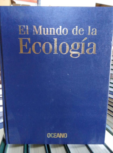 Portada do libro de EL MUNDO DE LA ECOLOGÍA. ED. OCÉANO (B)