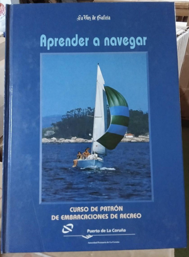 Portada do libro de APRENDER A NAVEGAR, CURSO DE PATRON DE EMBARCACIONES DE RECREO (B)