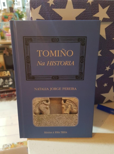 Portada do libro de Tomiño na historia. NATALIA JORGE PEREIRA