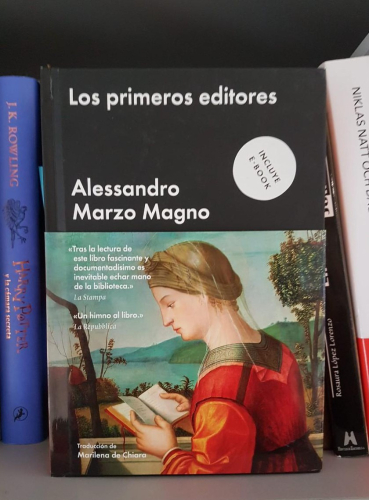 Portada do libro de LOS PRIMEROS EDITORES - MARZO MAGNO, ALESSANDRO