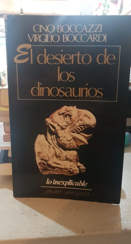 Portada do libro de El desierto de los dinosaurios - Boccazzi, Boccardi (L)