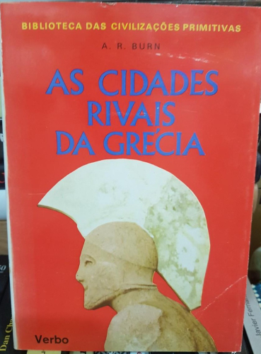 Portada do libro de As Cidades Rivais Da Grécia- A. R. Burn(T)