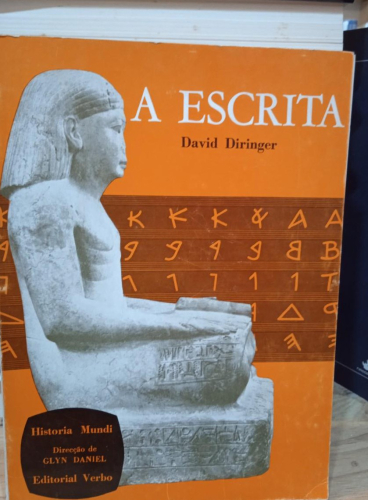 Portada do libro de A escrita.-David Diringer- (T)