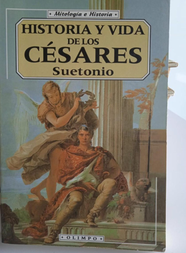 Portada do libro de HISTORIA Y VIDA DE LOS CESARES- SUETONIO (C)