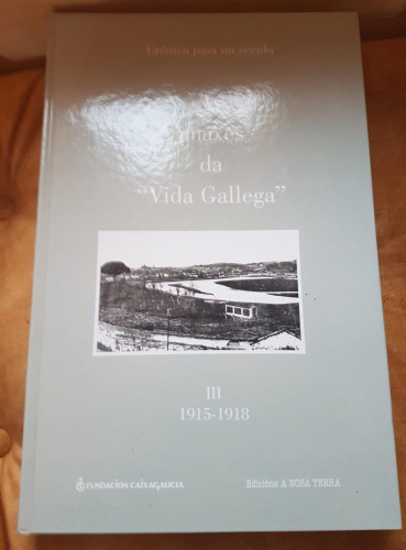 Portada do libro de AS IMAXES DA VIDA GALLEGA. Tomo III. T