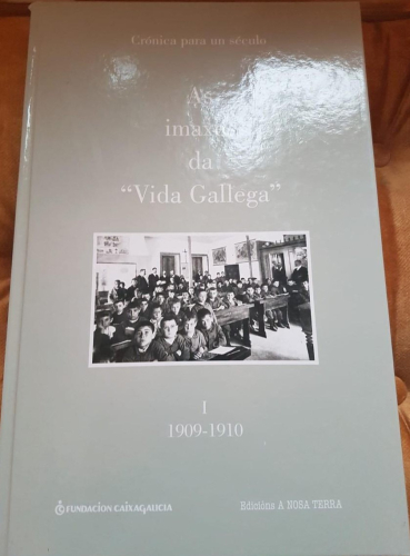 Portada do libro de AS IMAXES DA VIDA GALLEGA. Tomo I. T