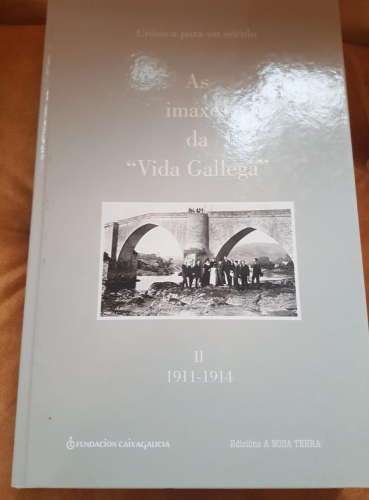 Portada do libro de AS IMAXES DA VIDA GALLEGA. Tomo II. T