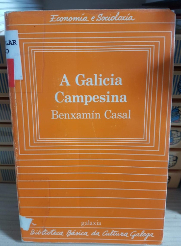 Portada do libro de Galicia Campesina - Benxamín Casal (T)