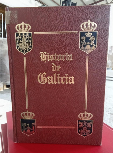 Portada do libro de Historia de Galicia - tomo... (B)