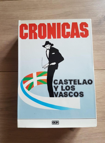 Portada do libro de CRÓNICAS, CASTELAO Y LOS VASCOS
