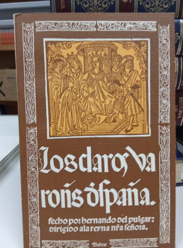 Portada do libro de LOS CLAROS VARONES DE ESPAÑA - SALVAT 1970 (B)