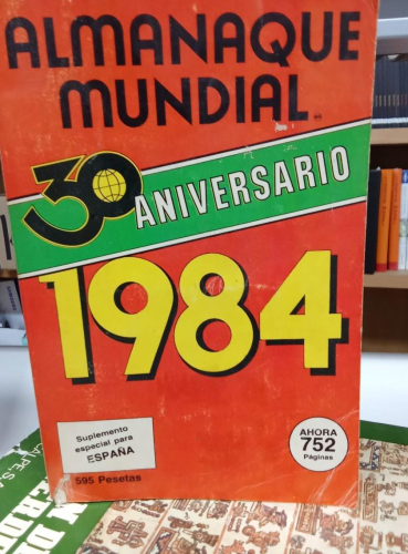 Portada do libro de ALMANAQUE MUNDIAL 1984 30 ANIVERSARIO (B)