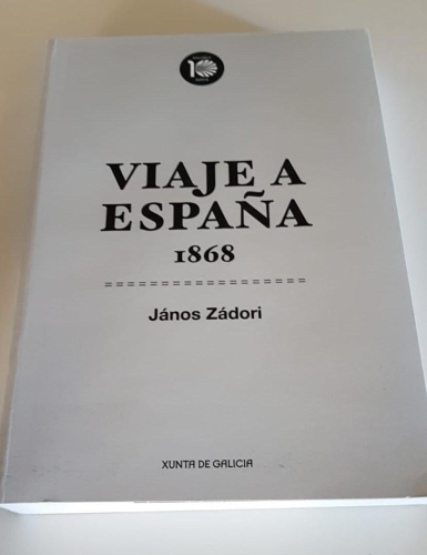 Portada do libro de Viaje a España 1868