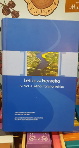 Portada do libro de Letras de Fronteira do Val do Miño transfronteirizo (T)