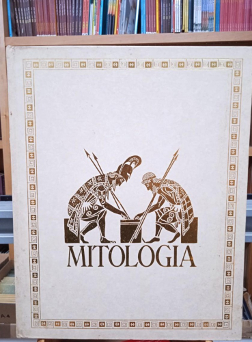 Portada do libro de Coleccion Mitologia. Tomos I, ll y III. Editor Victor Civita. (B)