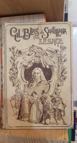 Portada do libro de GIL BLAS DE SANTILLANA - TOMO I - POR LESAGE
