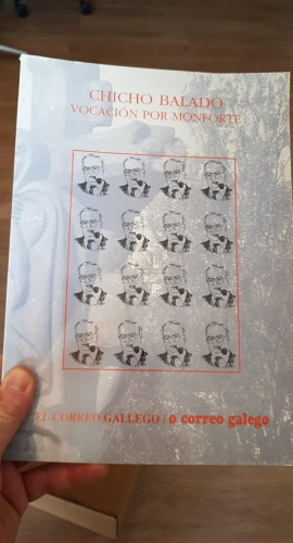 Portada do libro de Chicho Balado vocacion por Monforte
