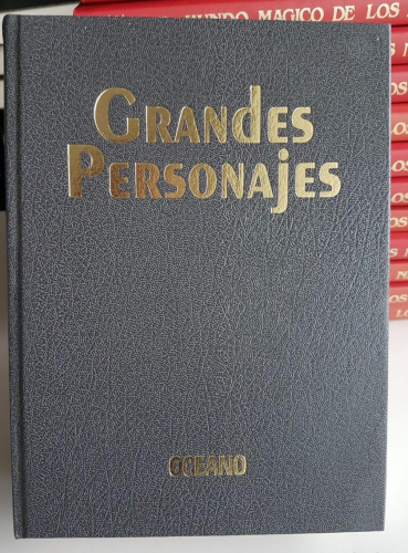 Portada do libro de GRANDES PERSONAJES - EDITORIAL OCEANO (C)