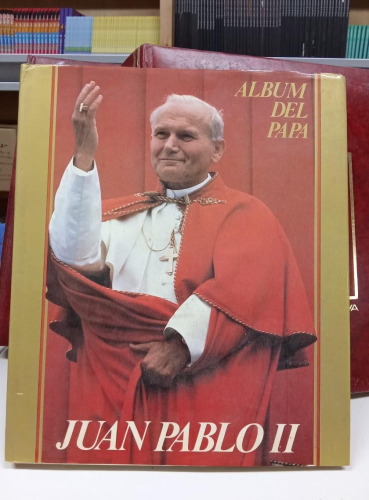 Portada do libro de Juan Pablo ll, álbum del Papa (B)