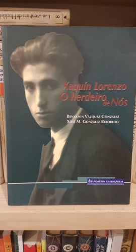 Portada do libro de XAQUÍN LORENZO. O HERDEIRO DE NÓS. T