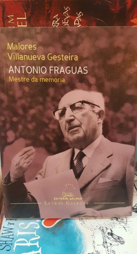 Portada do libro de ANTONIO FRAGUAS. MESTRE DA MEMORIA (T)