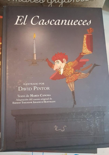 Portada do libro de EL CASCANUECES. (Adaptación del cuento original de Hoffmann). David Pintor