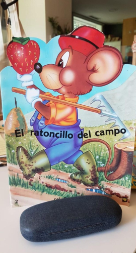 Portada do libro de El ratoncillo del campo. Col. Carrusel