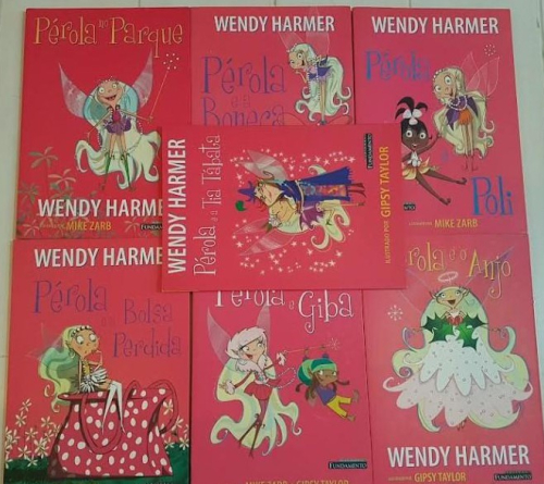 Portada do libro de Coleçao Wendy Harmer (Pérola 1 ao 7). Portugués.