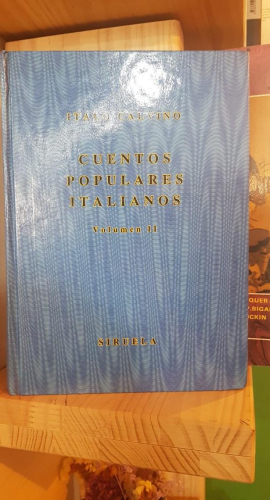 Portada do libro de Cuentos populares italianos Vol. II - Italo Calvino - Ediciones Siruela